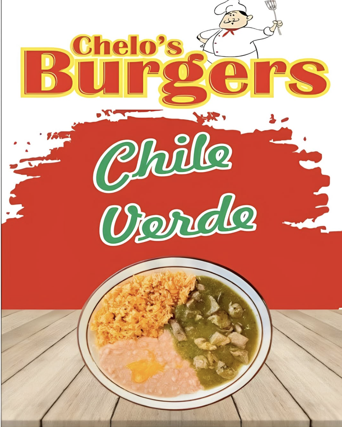 Chile Verde plate special